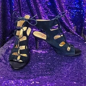 Sole Society Suede Black Shoes size 7 medium